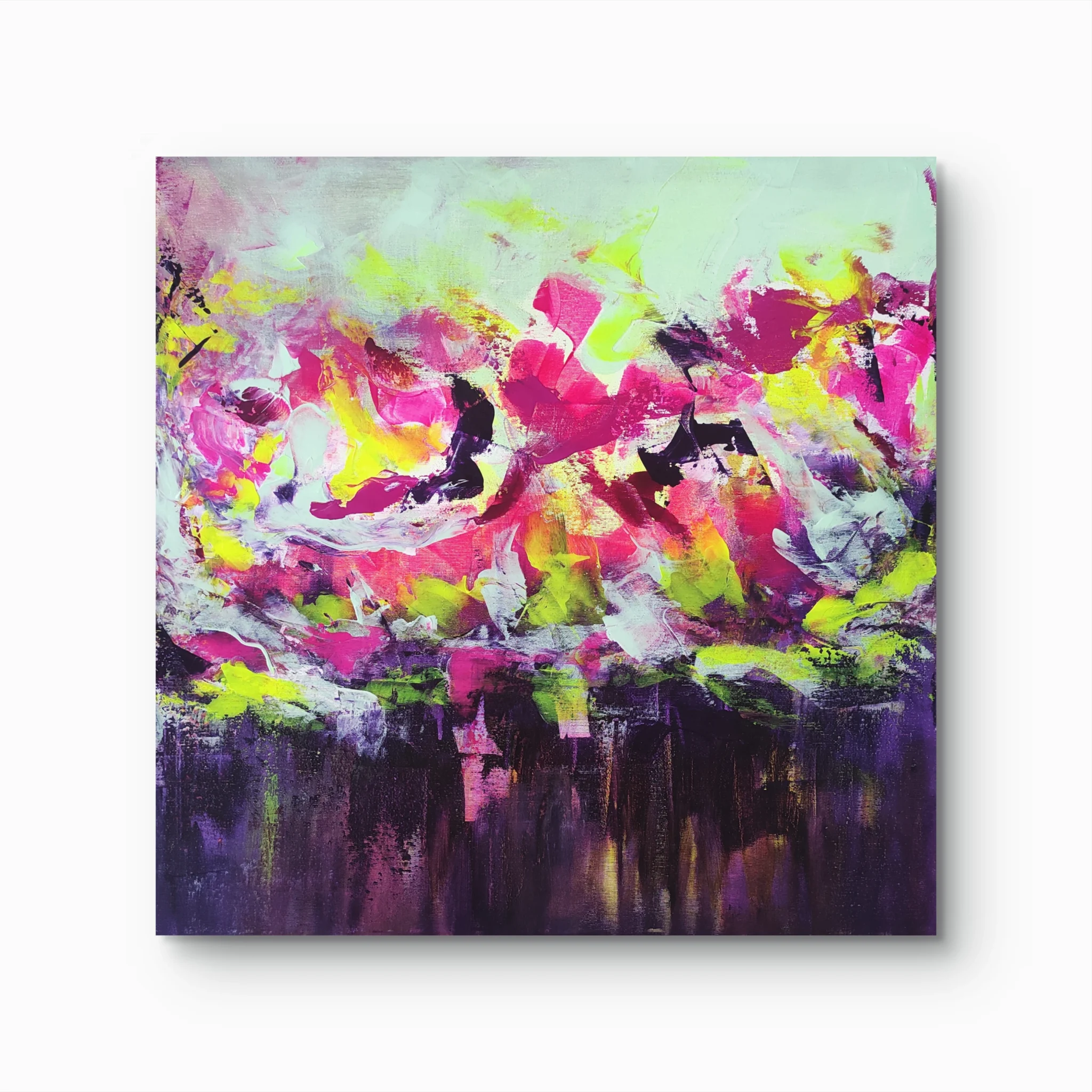 'BELSŐ HORIZONT' 60x60cm, akril, vászon