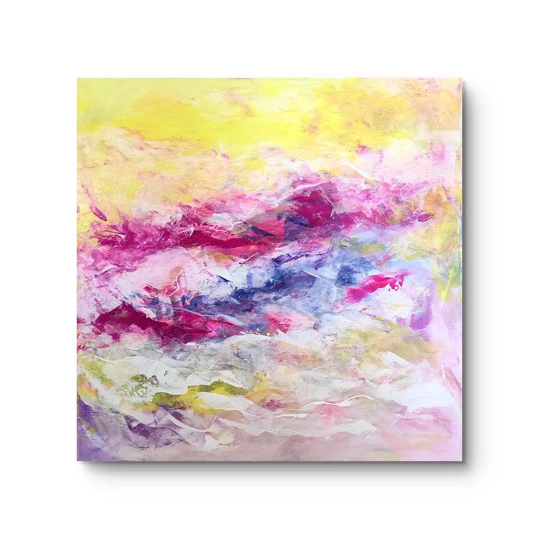 'IDILL' 60x60cm, akril, vászon